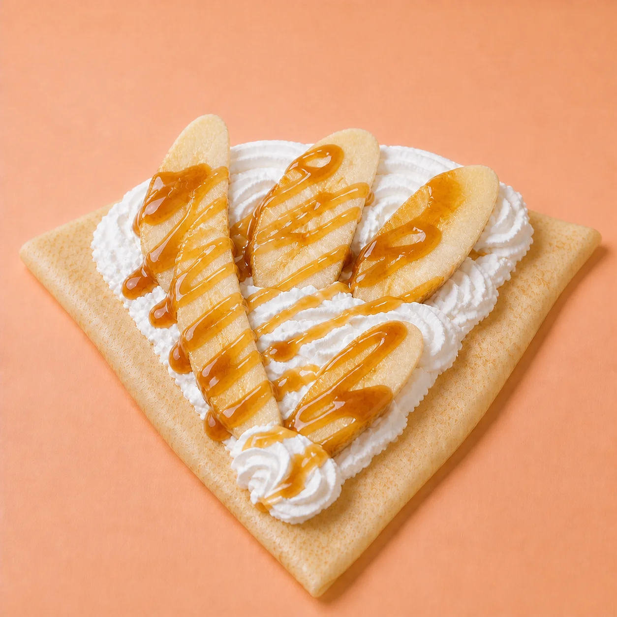 キャラメルバナナ生クリーム