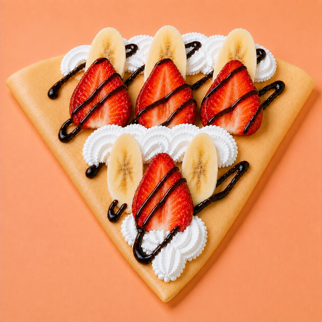 生いちごバナナチョコ生クリーム