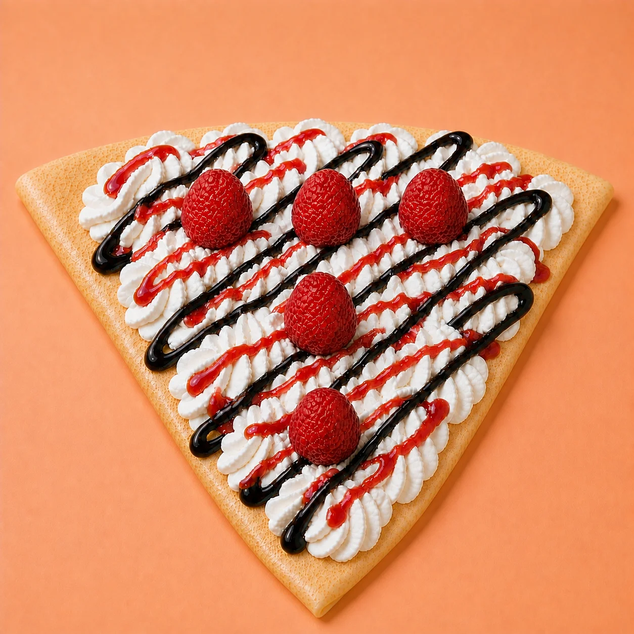 ラズベリーチョコ生クリーム